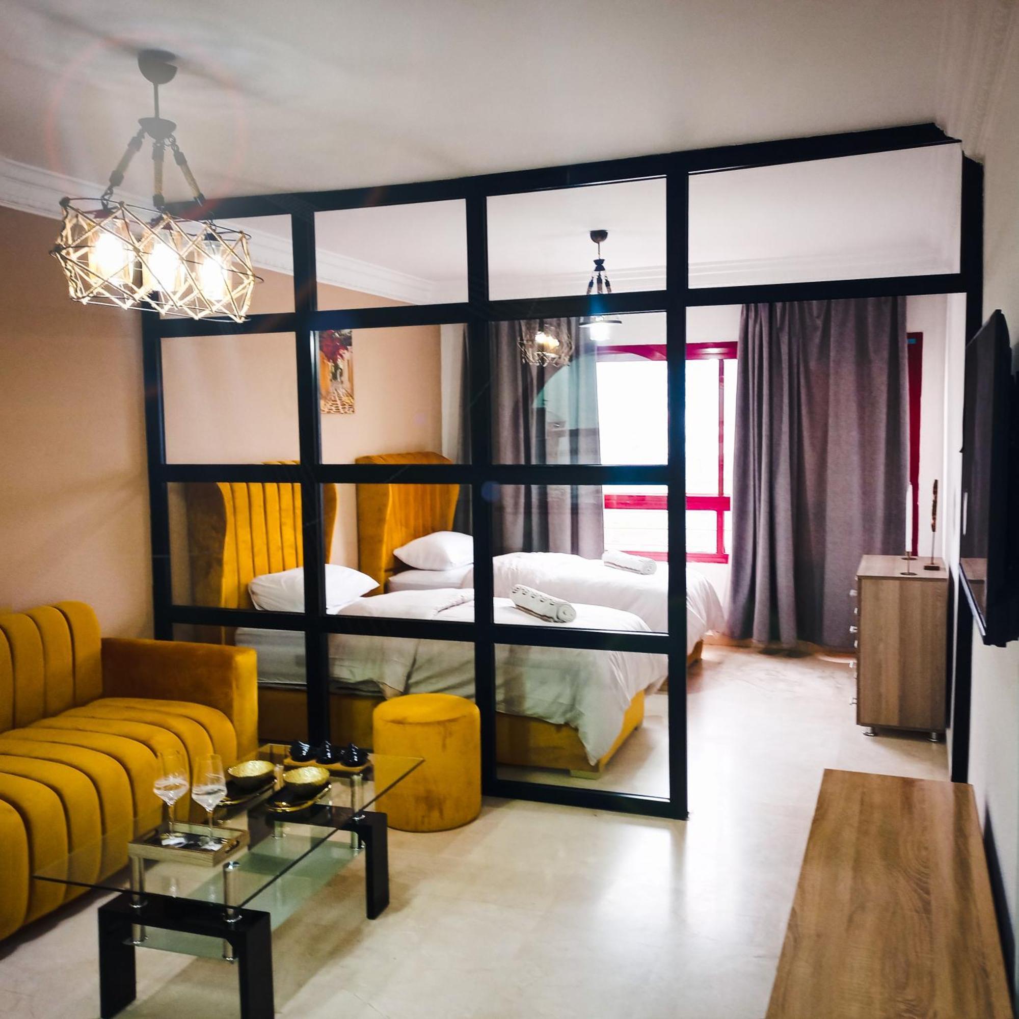 Nouveau Appartement Au Plein Centre Ville En Face Hilton & La Gare De Train Tgv M2 Танжер Екстериор снимка