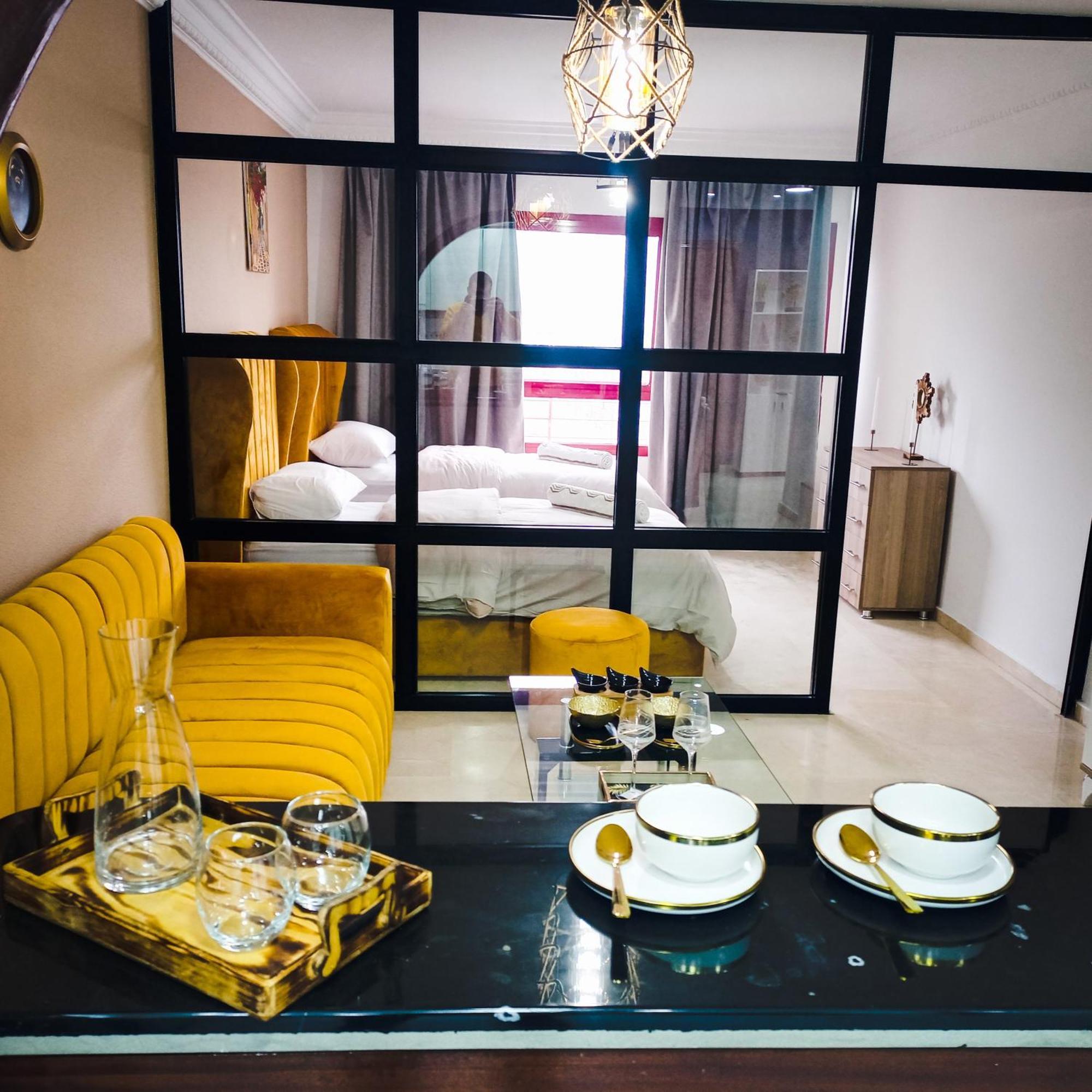 Nouveau Appartement Au Plein Centre Ville En Face Hilton & La Gare De Train Tgv M2 Танжер Екстериор снимка